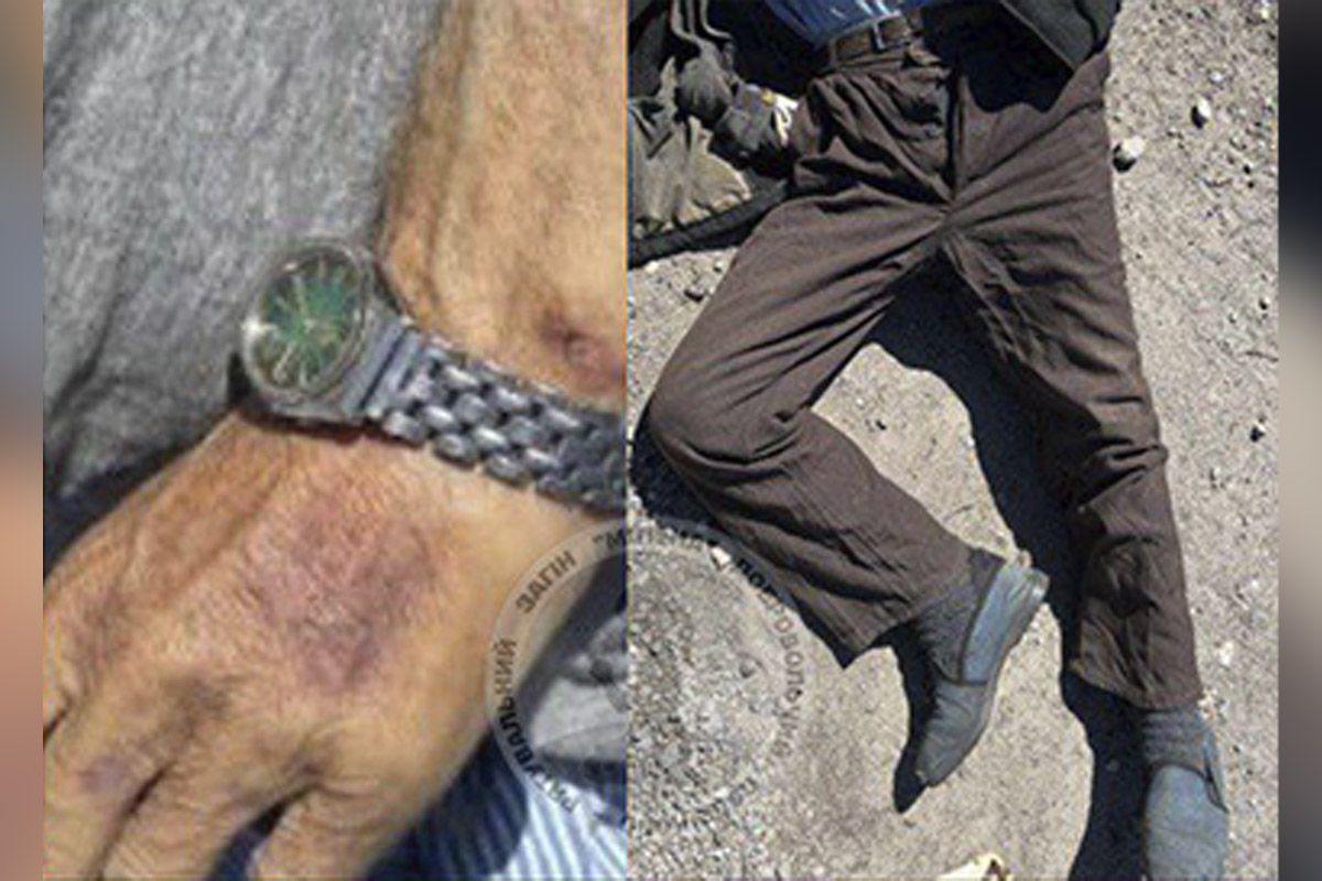 Часы и одежда мужчины