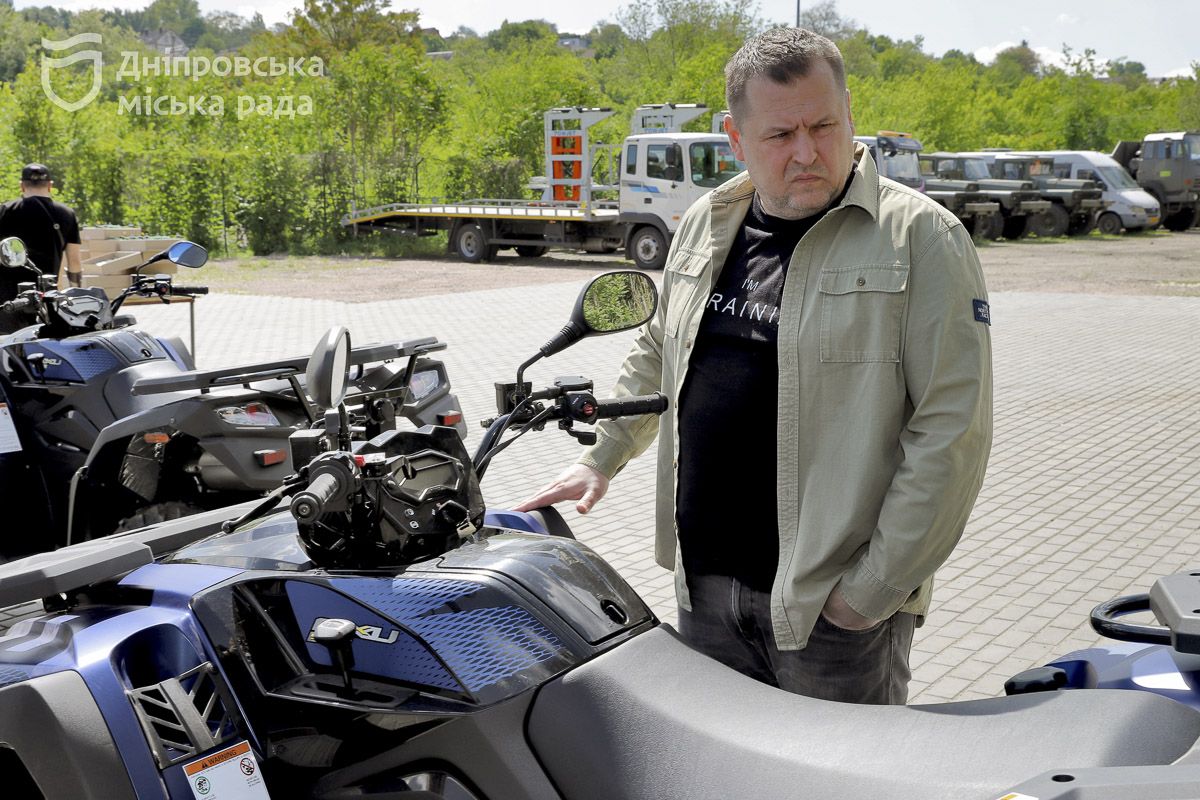 15 квадроциклов для бригад, а также FPV-дроны