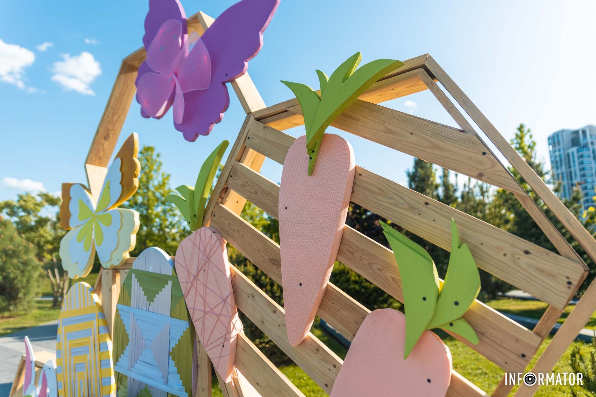 Фотозона в сквері Прибережний Фотозона в сквері Прибережний