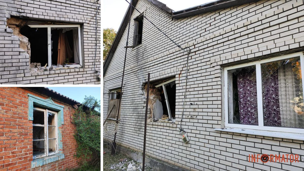 Повреждены частные дома и газопровод: враг четырежды ударил по Никопольскому району