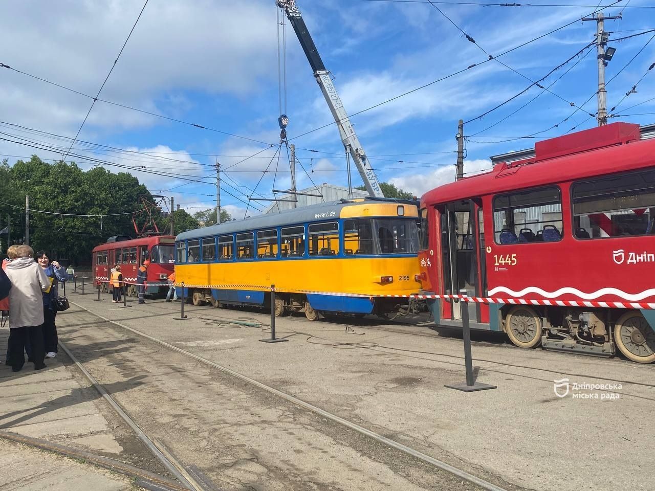 Перші 7 з 26 вживаних вагонів з Німеччини