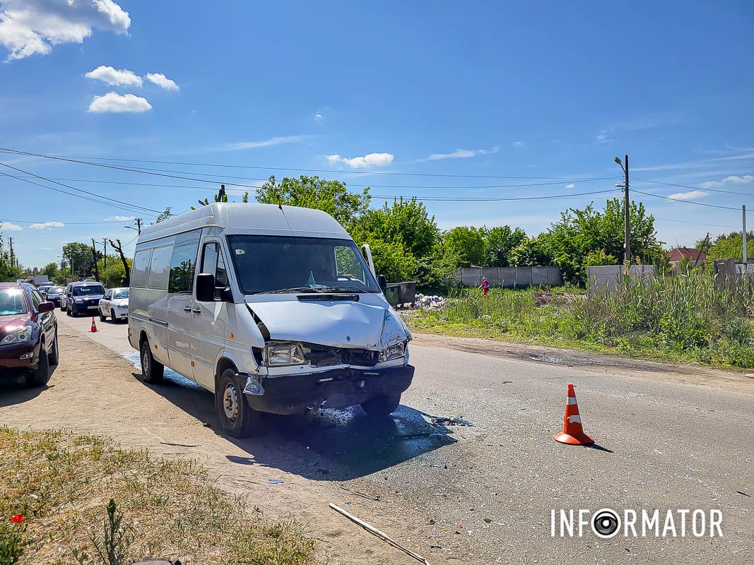 на вулиці Незламній сталася аварія на вулиці Незламній сталася аварія
