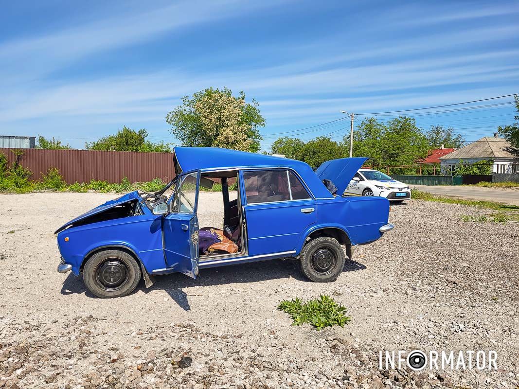 За даними від патрульних, травмувався чоловік з ВАЗ За даними від патрульних, травмувався чоловік з ВАЗ