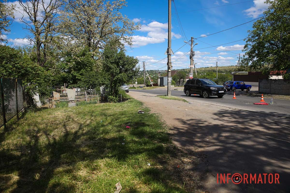 Тут Subaru збив жінку Тут Subaru збив жінку