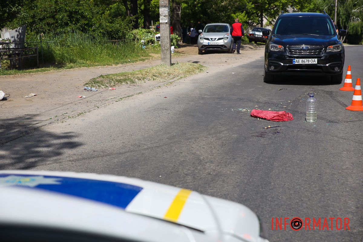 За попередньою інформацією, водійка рухалась вулицею Новошкільною у напрямку Криворізького шосе За попередньою інформацією, водійка рухалась вулицею Новошкільною у напрямку Криворізького шосе