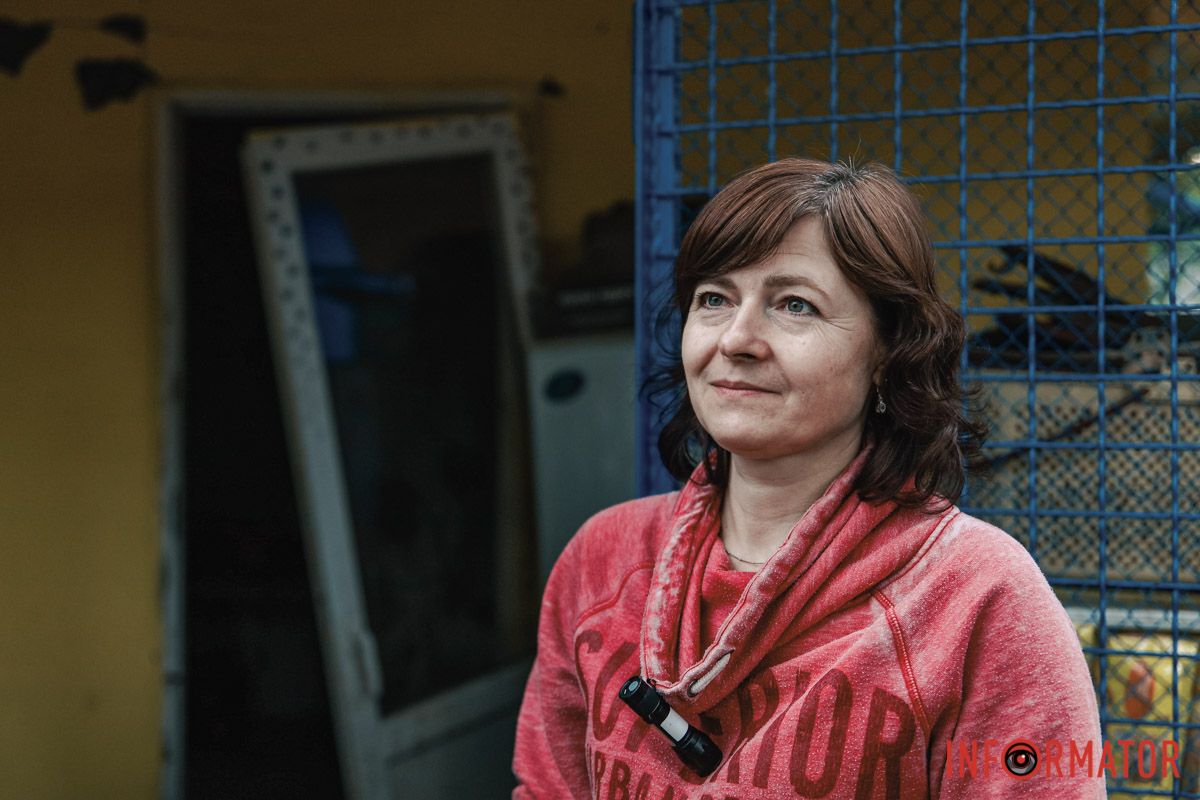 Оксана працює в притулку "Ковчег"