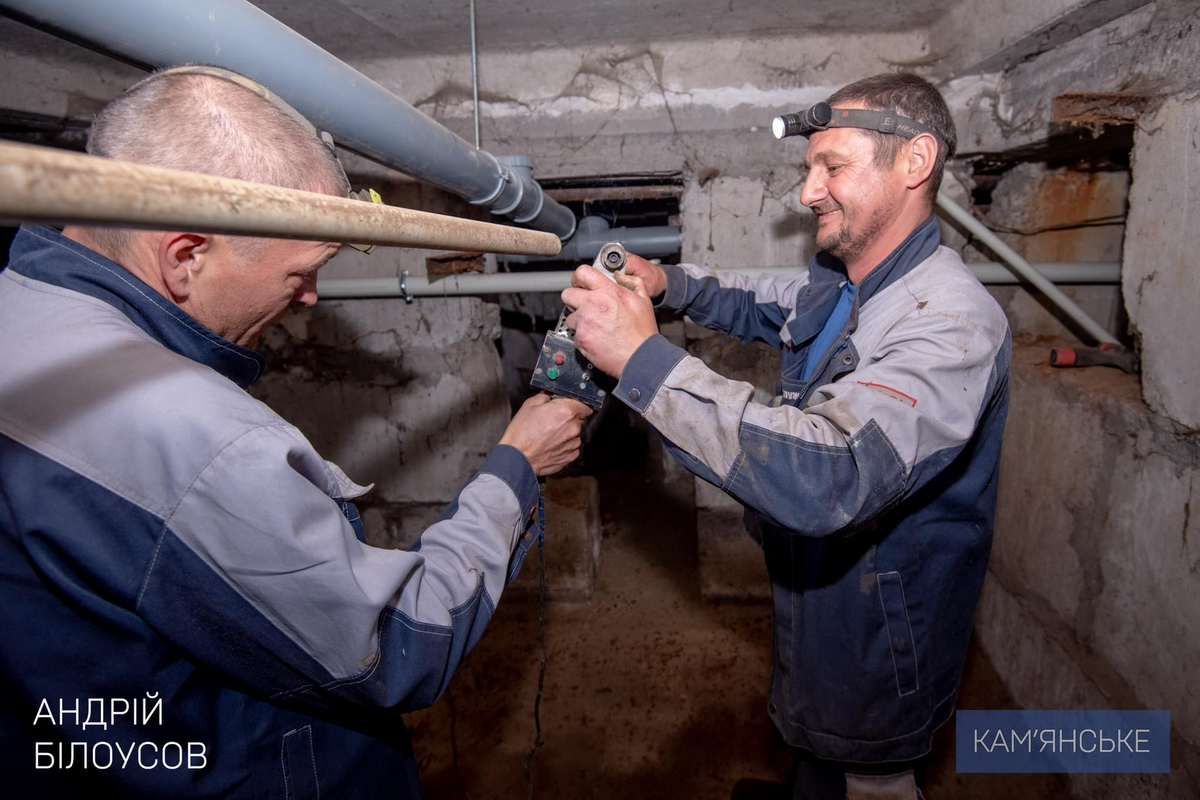 В Каменском продолжают готовиться к предстоящему отопительному сезону