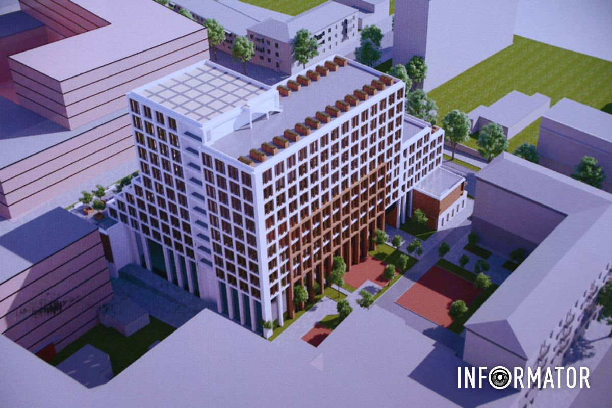 Змінної висотності - до 13 поверхів у глибині кварталу Змінної висотності - до 13 поверхів у глибині кварталу