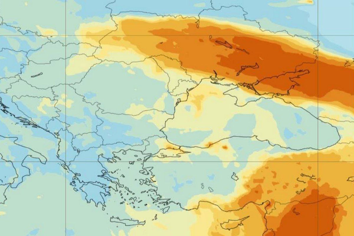 Пил з Сахари знов в Україні