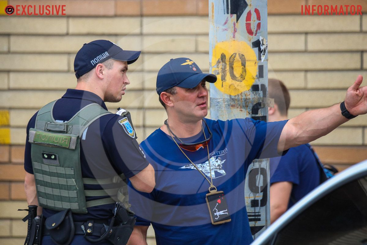 Микола Тищенко у Дніпрі Микола Тищенко у Дніпрі