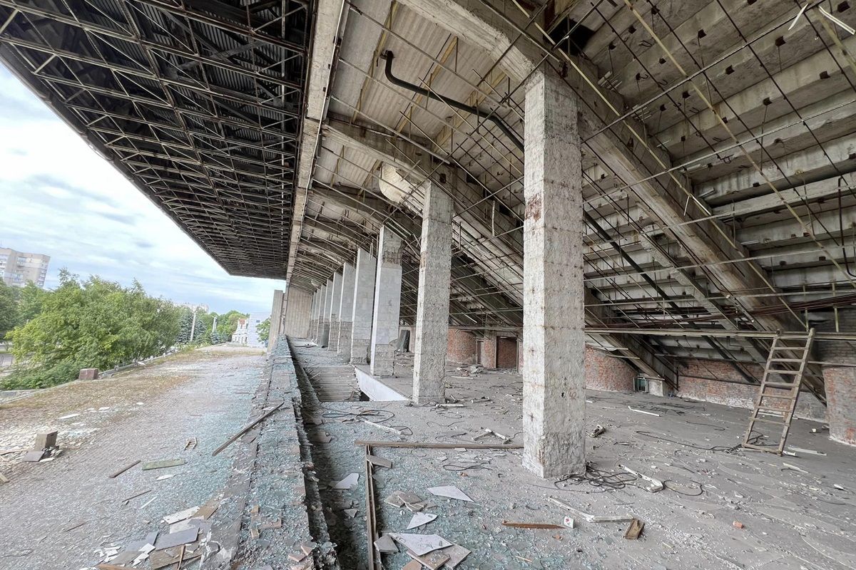 Так льодова арена виглядає зараз. Фото: Михайло Прудніков