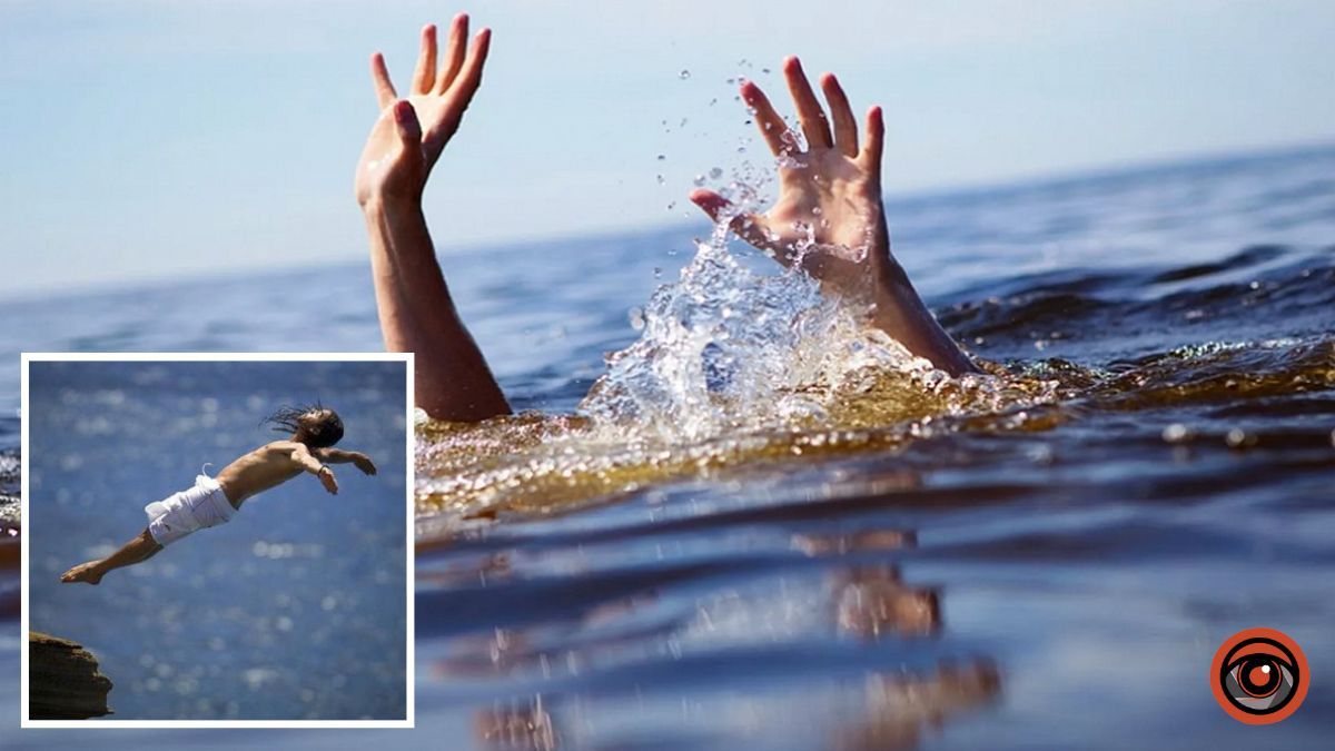 У Дніпропетровській області чоловік стрибнув у воду та потонув