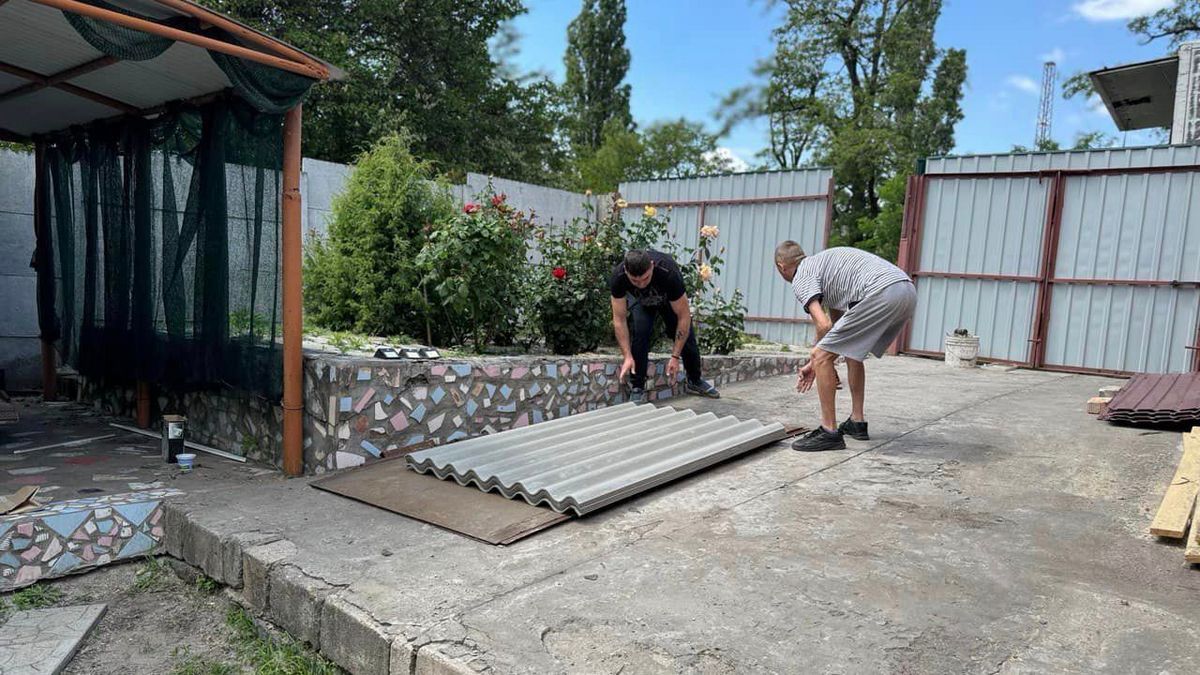 В районе улицы Теробороны (бывшая Молодогвардейская) В районе улицы Теробороны (бывшая Молодогвардейская)