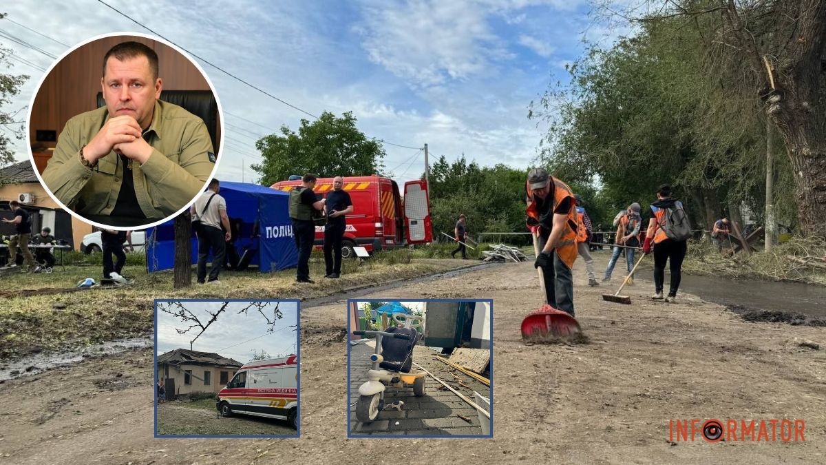 Лікарня, поліклініка, школа, багатоповерхівки: мер Дніпра Філатов про наслідки ранкового ракетного обстрілу