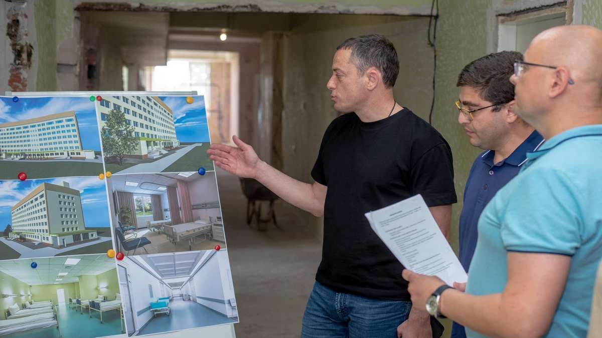 В Каменском отремонтируют три крупнейшие больницы: город выиграл гранты от Европейского инвестиционного банка