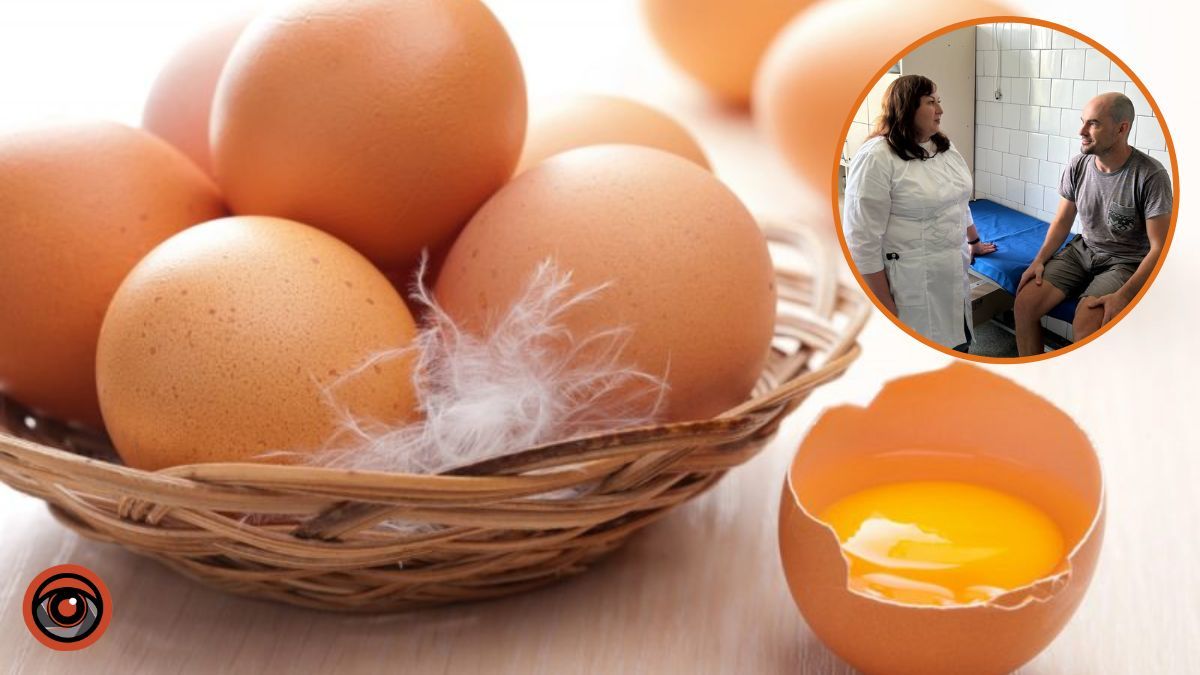 “Думав писати заповіт”: у Дніпрі чоловік випив сире яйце та потрапив до лікарні