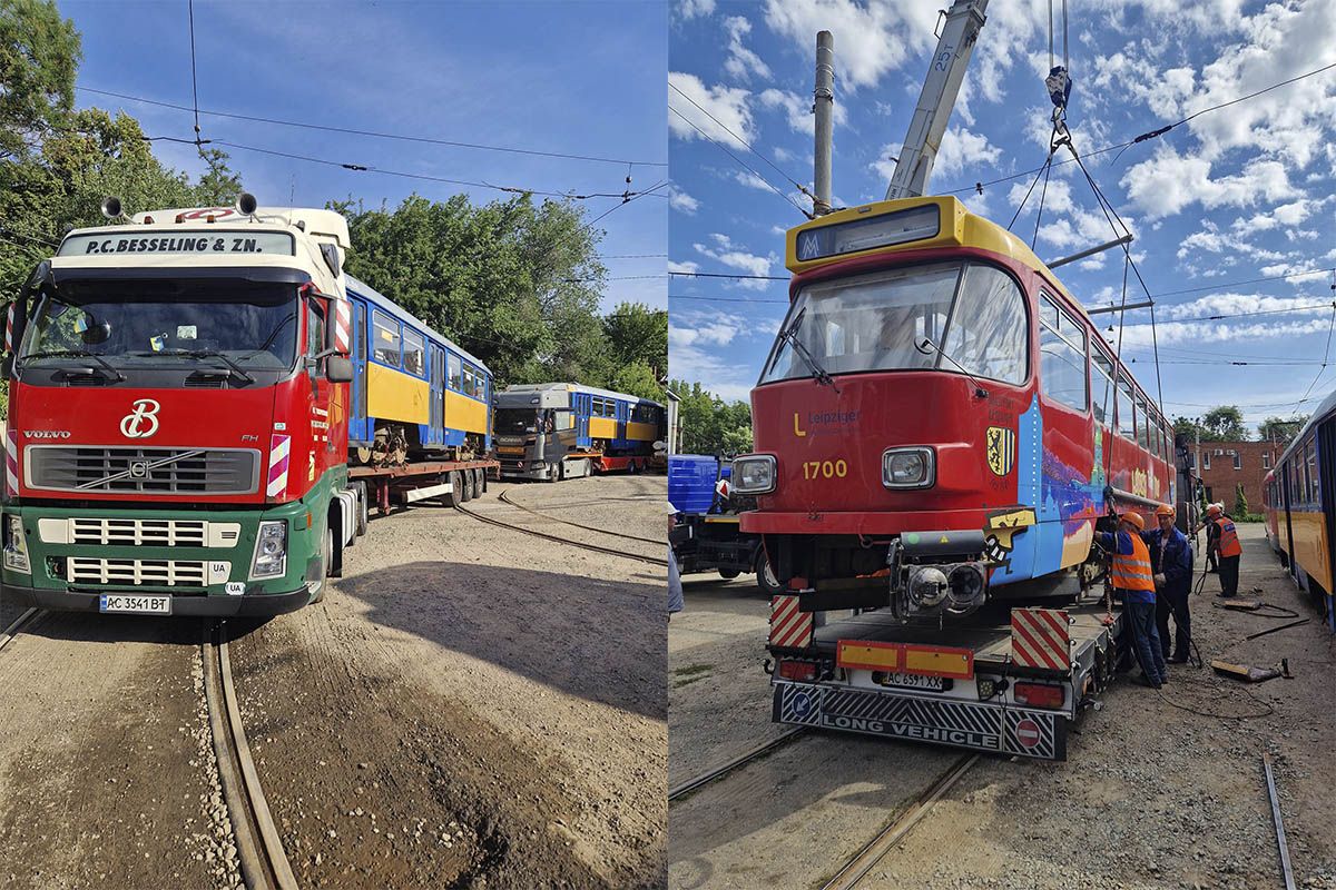 Ці 9 вагонів вже прибули до Дніпра