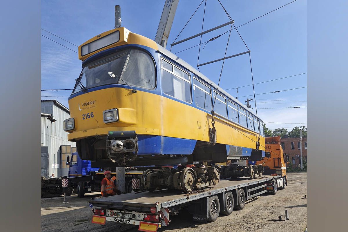 Загалом - 26 вживаних трамваїв з Німеччини