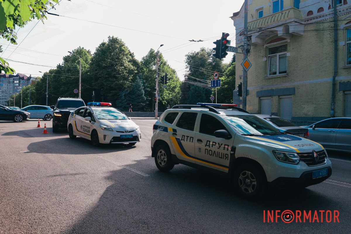 ДТП на перекрестке улиц Андрея Фабра и Старокозацкой