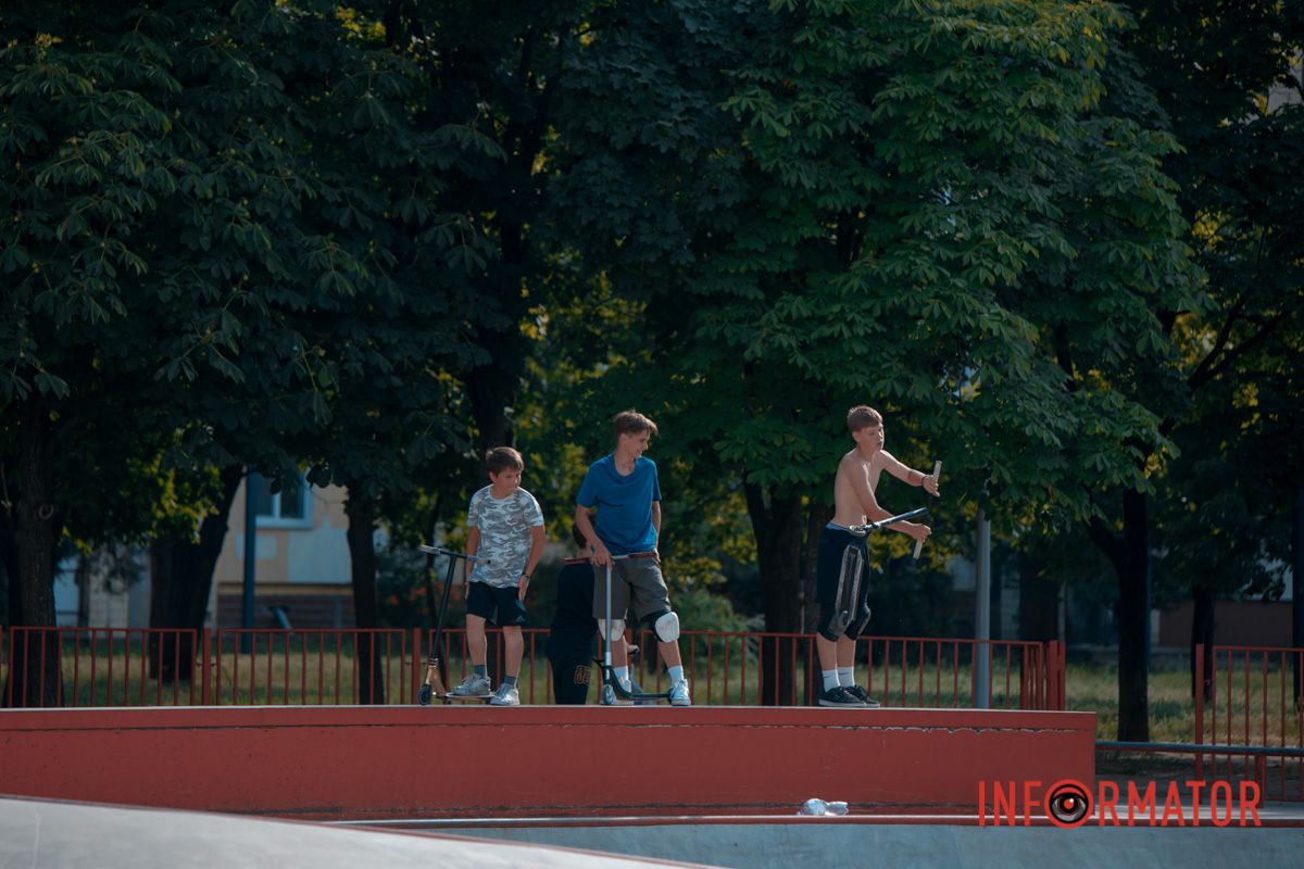 Развлечения в скейт-парке