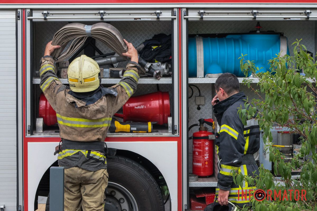 Залучені 2 пожежно-рятувальні машини