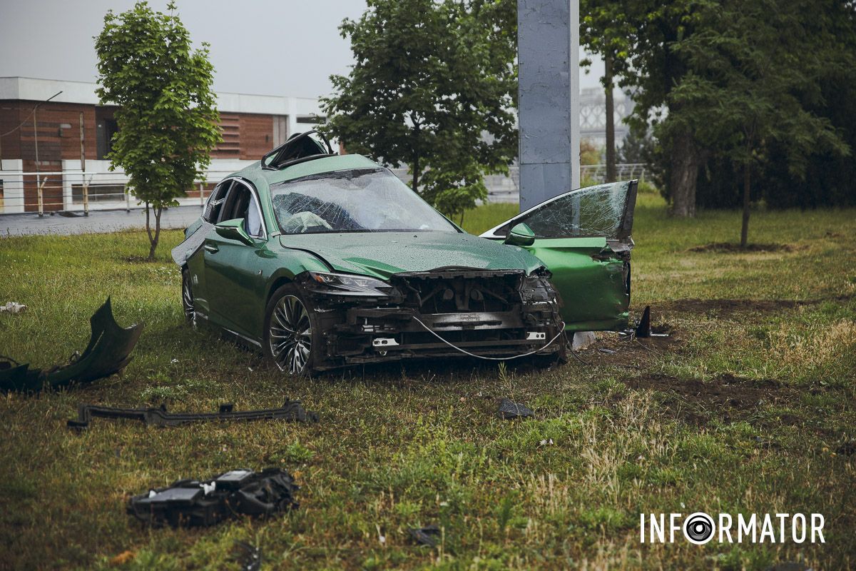 Аварія сталася на Набережній Заводській