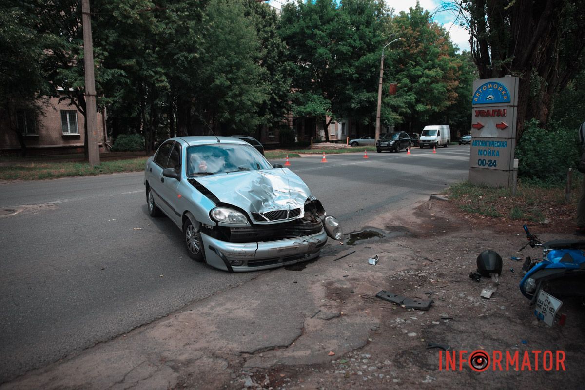 ДТП на Криворожской в ​​Днепре
