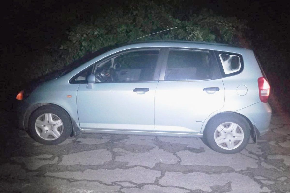 Автівка, яку зупинили прикордонники Автівка, яку зупинили прикордонники