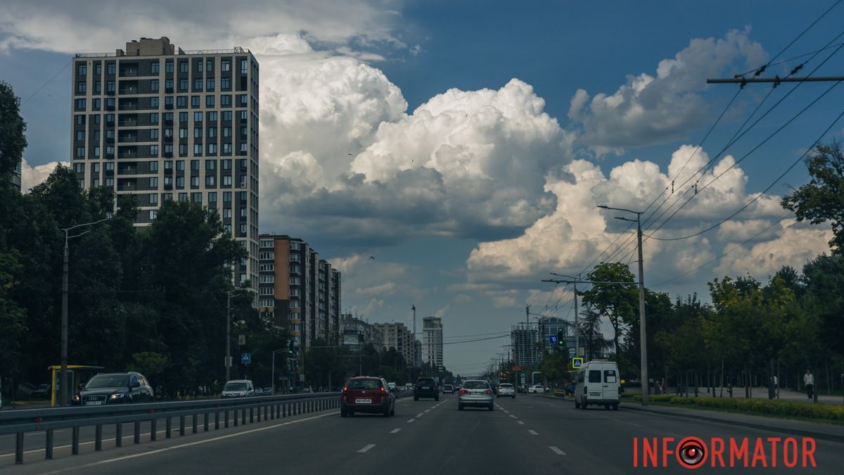 В Днепре будет облачно с прояснениями, возможен дождь: прогноз погоды на 25 июня