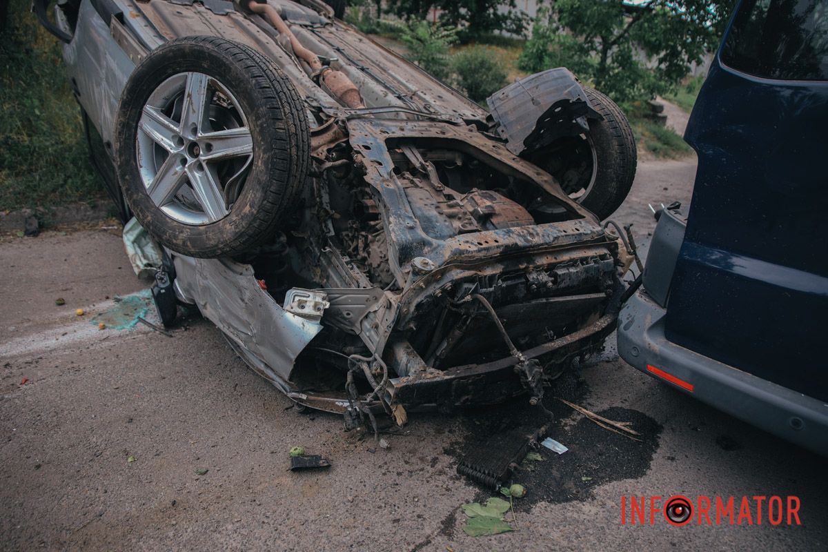 ДТП на Лавандовой в Днепре