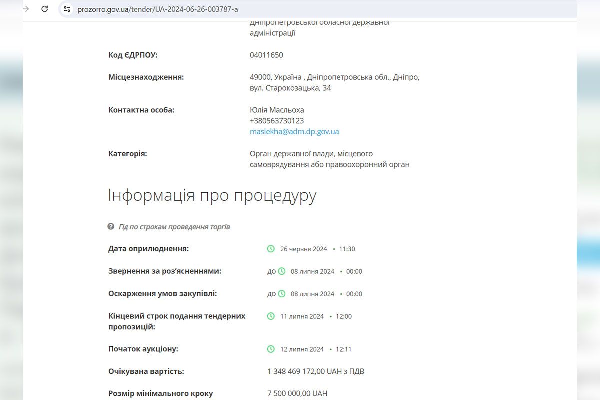 Роботи мають завершити 31 грудня 2025 року