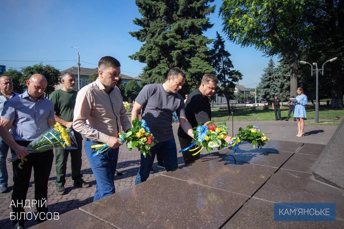 Біля пам‘ятника Тарасу Шевченку