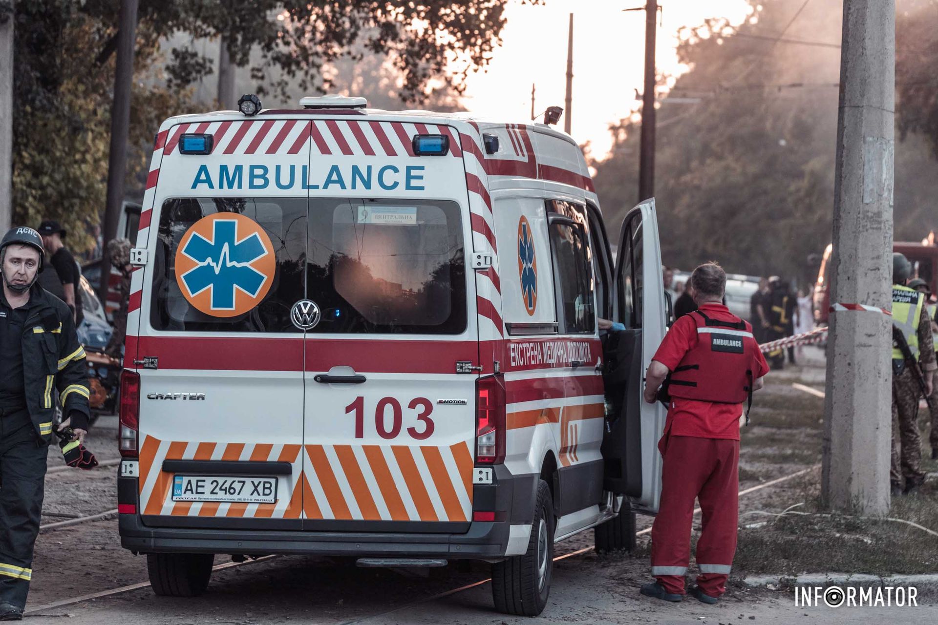 Через "прильот" у Дніпрі тимчасово не курсує трамвай №5