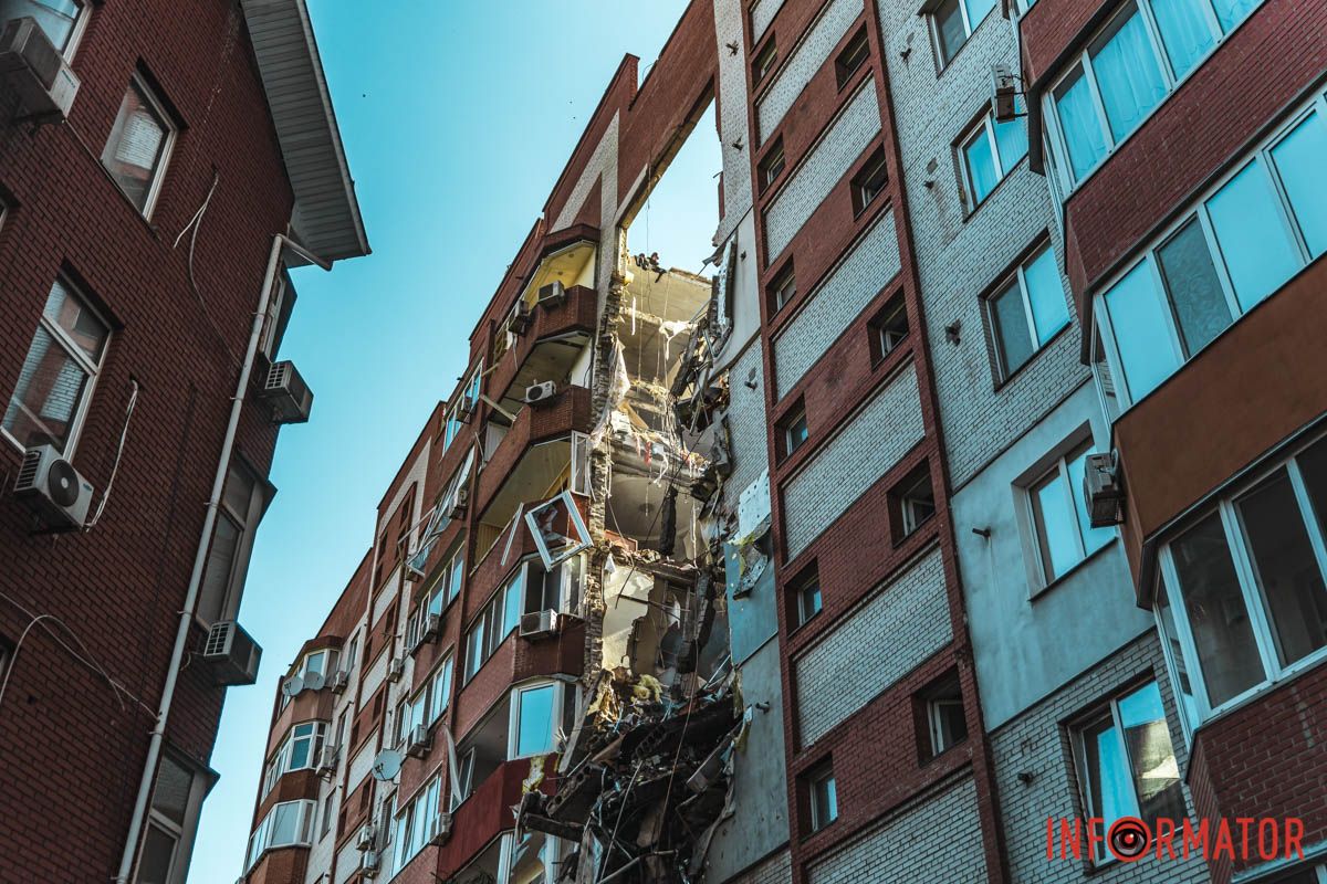 Інформатор зафільмував, як виглядає будівля вранці 29 червня Інформатор зафільмував, як виглядає будівля вранці 29 червня