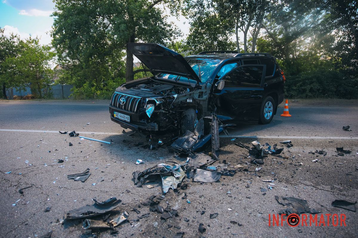 Транспортні засоби отримали суттєві пошкодження