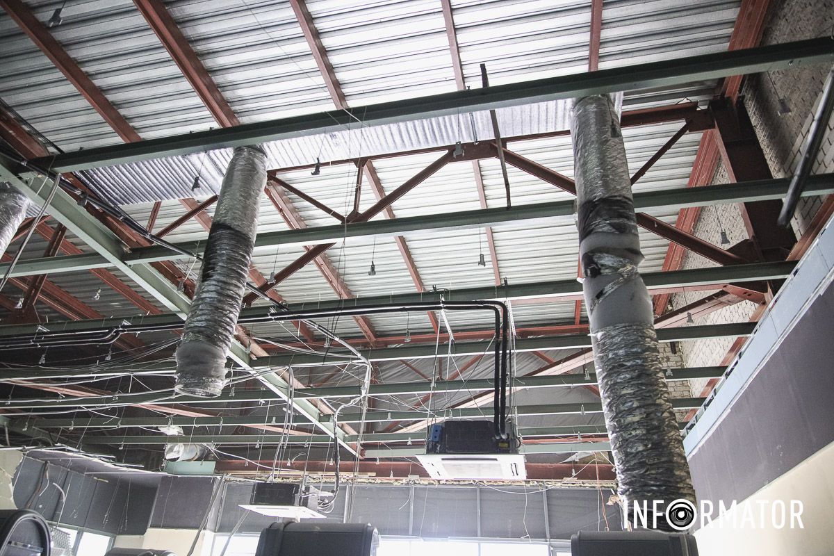 Обвалилася стеля 