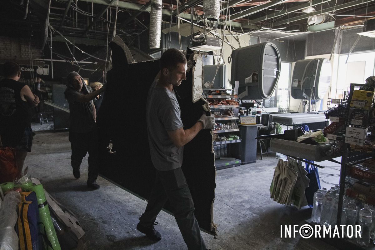 Триває розбір пошкоджених конструкцій та оцінка збитків