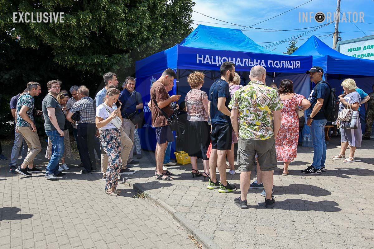 Поліця приймає заяви від тих, чиє майно постраждало