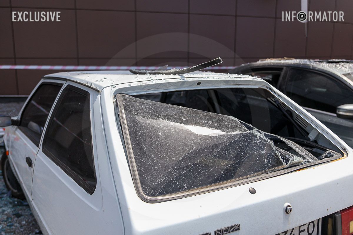 Зачепило й автозаправну станцію