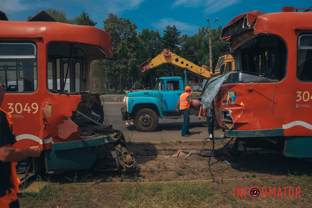 Зіткнулись два трамваї: №12 та №16