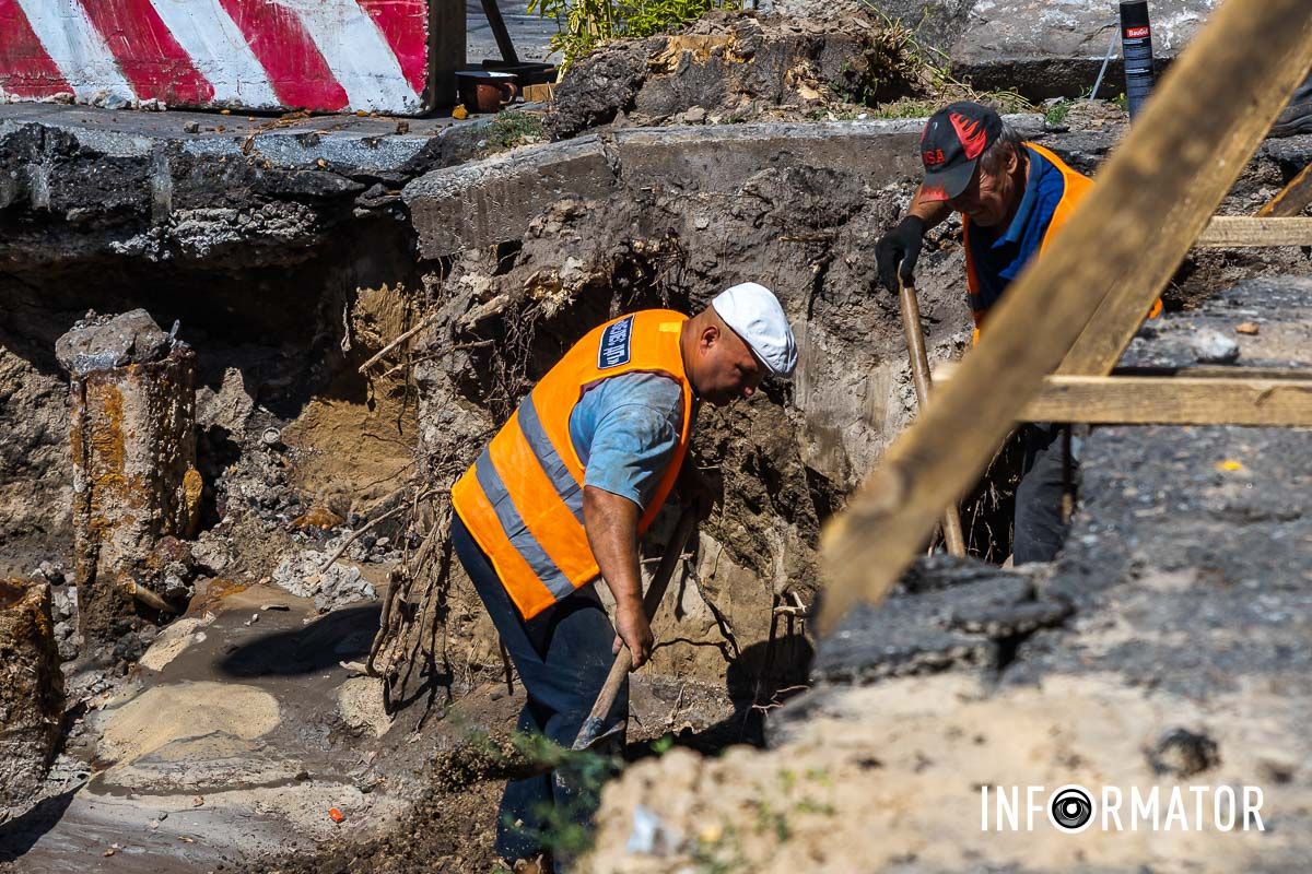 Там проложат еще 115 метров трубы Там проложат еще 115 метров трубы