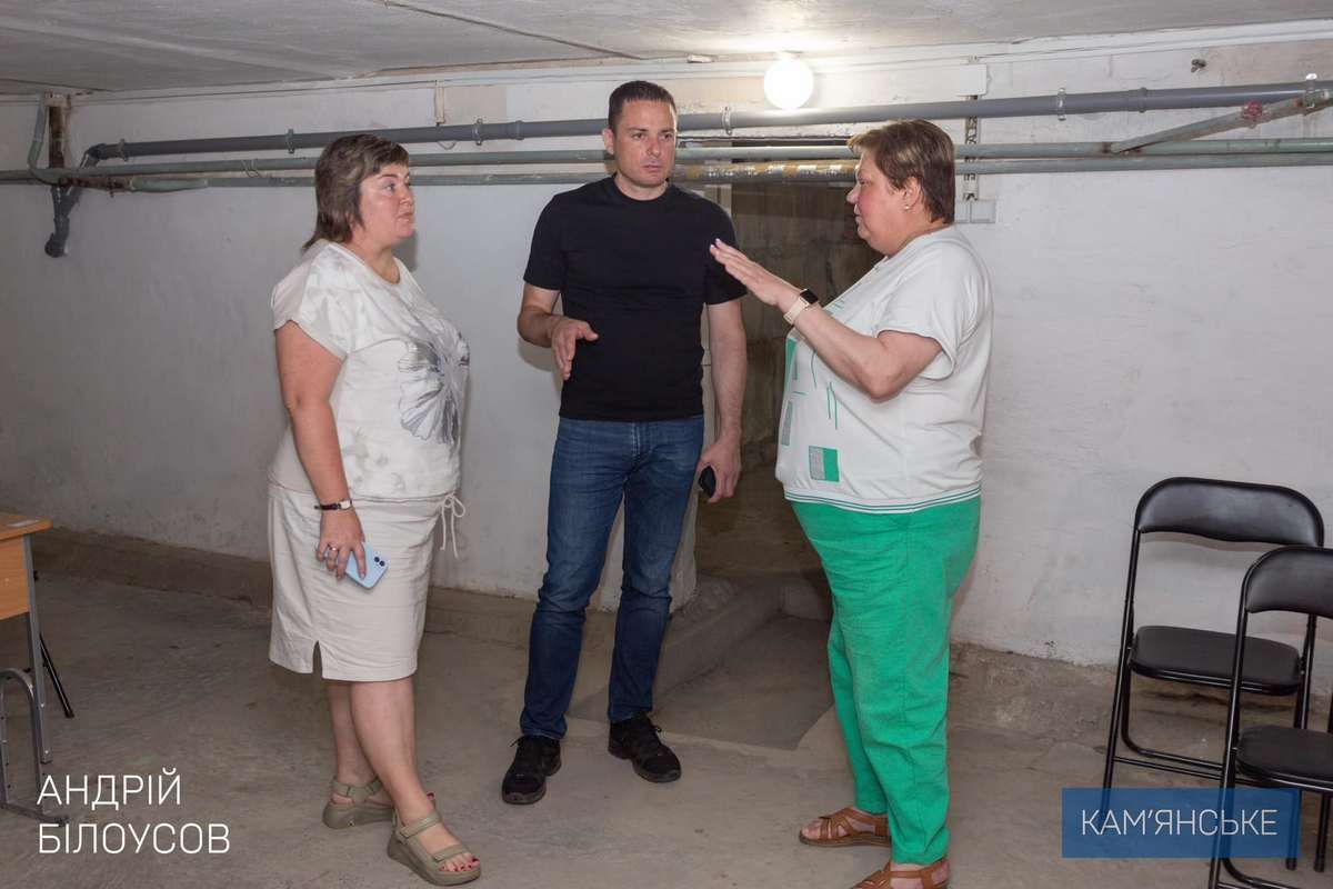 Каменский городской голова провел выездную проверку учебных заведений