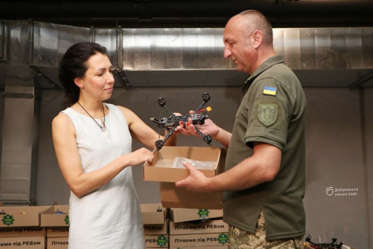 Защитники получили 200 FPV-дронов Защитники получили 200 FPV-дронов
