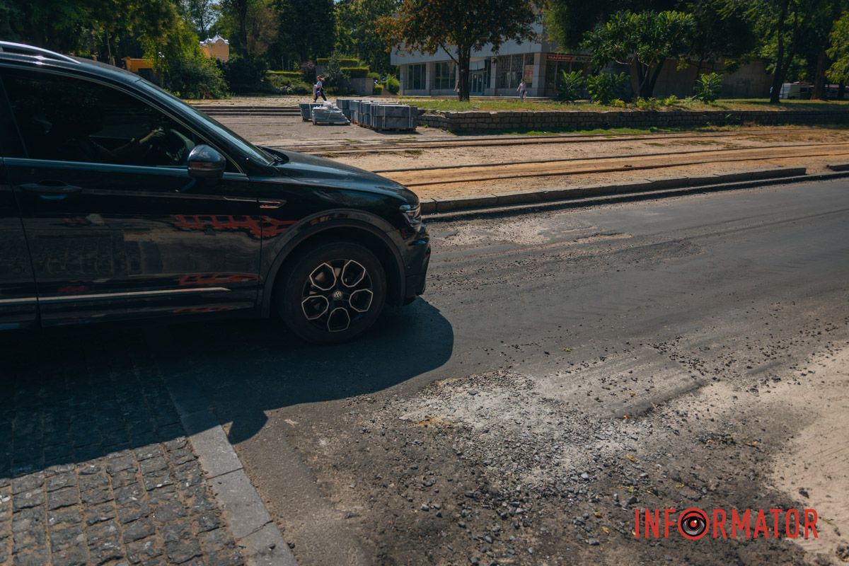 Асфальтовое покрытие снято