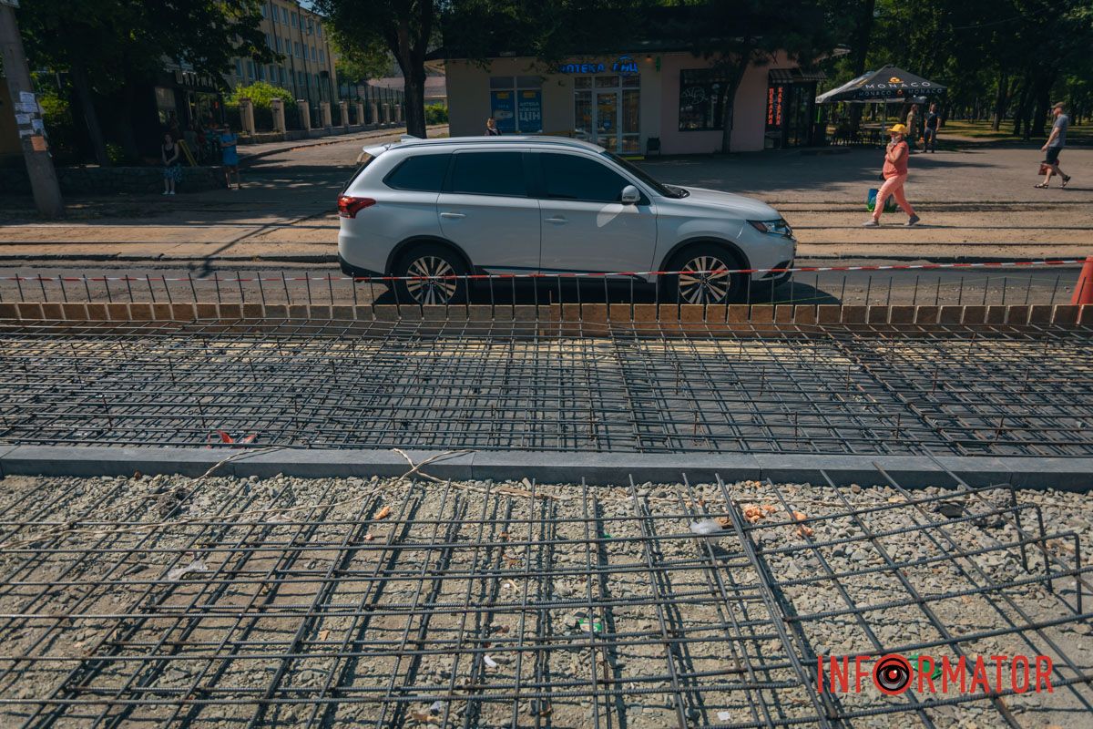 Один из слоев дороги