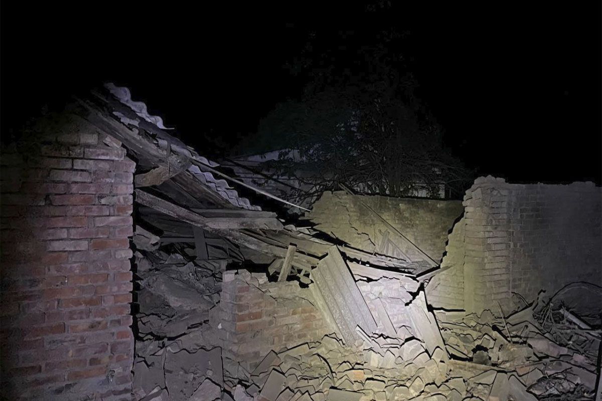 Там були пошкоджені житлова двоповерхівка та 13 приватних будинків