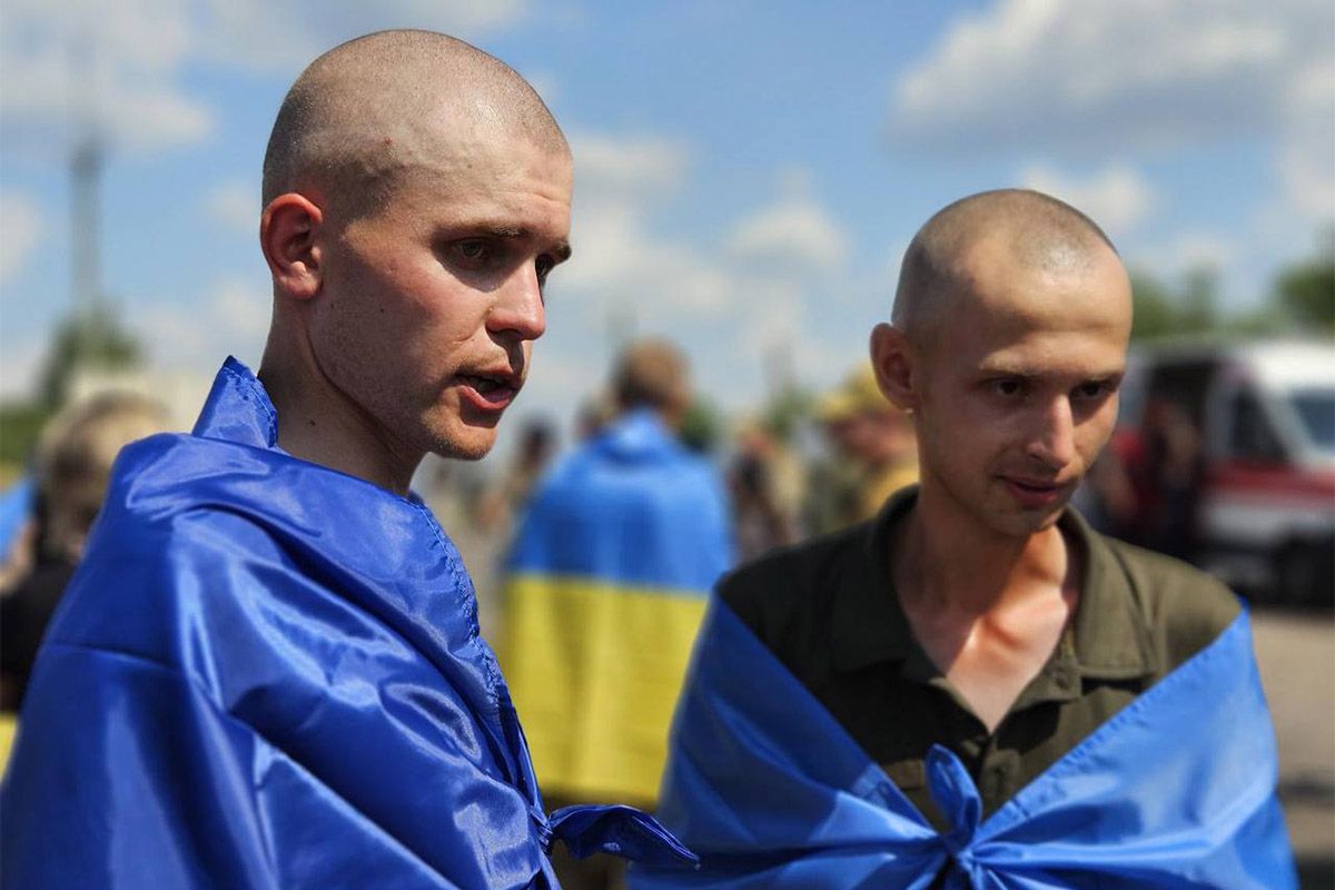 Домой вернули 95 бойцов