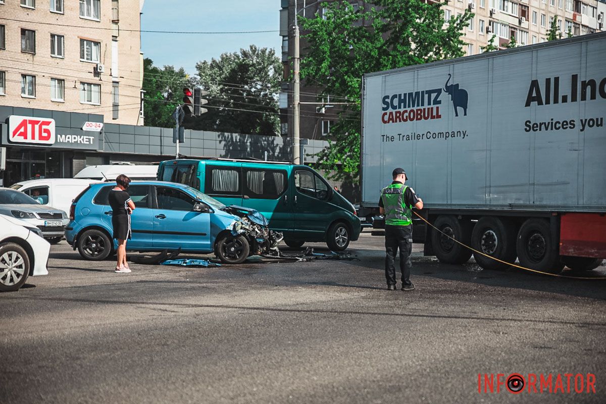 На Слобожанском проспекте 21 июля произошло ДТП На Слобожанском проспекте 21 июля произошло ДТП
