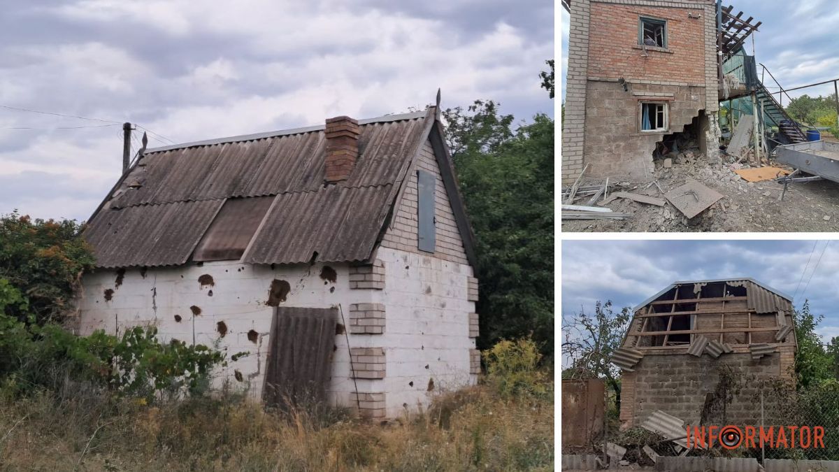 Ворог вдарив по двом громадам та Нікополю: били артилерією та дронами-камікадзе