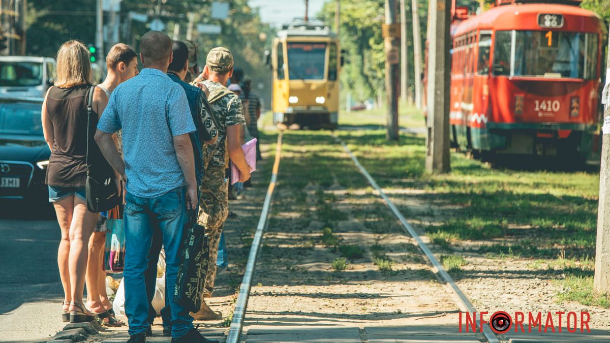 У Дніпрі 22 липня зміниться маршрут трамвая №1 у вечірні години